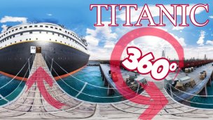 泰坦尼克号 Part2 甲板 CD 8K 虚拟巡回全景 荣耀与荣耀 360 VR 体验