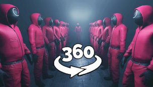 360度视频鱿鱼游戏短片VR