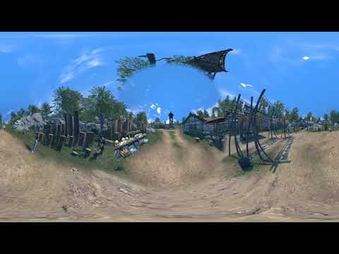 VR 360 Shenmue 3  Relaxing Scenic Walk with Shenhua  Start of game