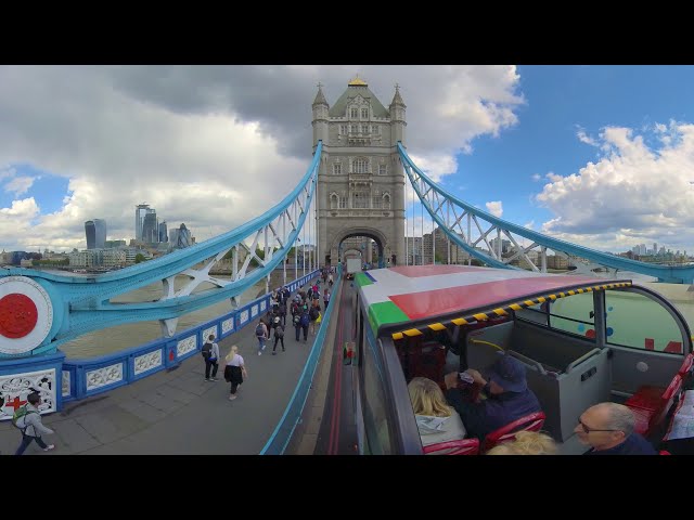 London United Kingdom Virtual travel 360 video in 8K