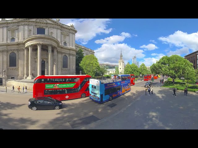 London United Kingdom Virtual travel 360 video in 8K