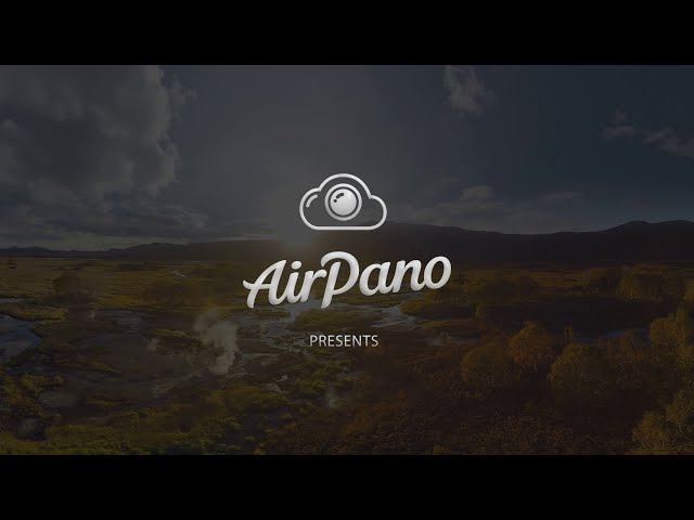 360 video Uzon volcanic caldera Kamchatka Russia 8K aerial video