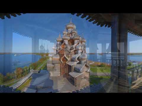 Kizhi The wooden wonder of Russia Virtual travel Aerial 360 video in 12K