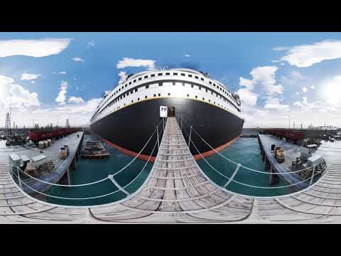 360 VR Experience Inside the TITANIC Part2 Deck CD 8K Virtual Tour Panoramas Honor and Glory