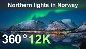 挪威 360 度北极光 12 视频