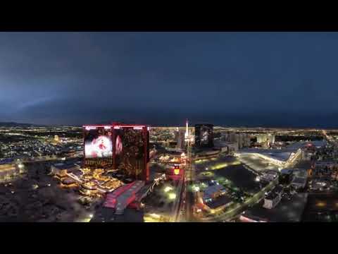 Las Vegas USA Aerial 360 video in 12K图3