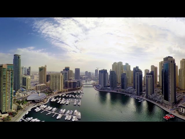 360 The Emirates UAE 4K aerial video图3