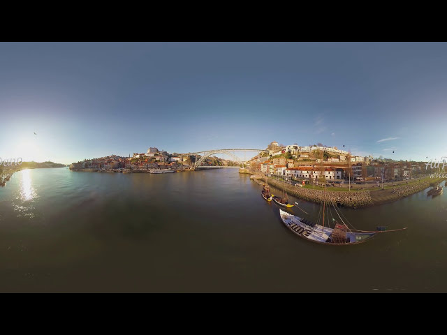 360 Porto Portugal 56K aerial video图2