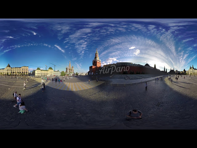 360 Moscow Kremlin 4 aerial video图3