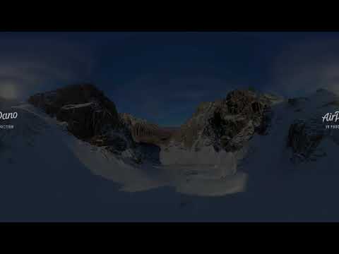 Altai Mountains Russia 360 12K aerial video