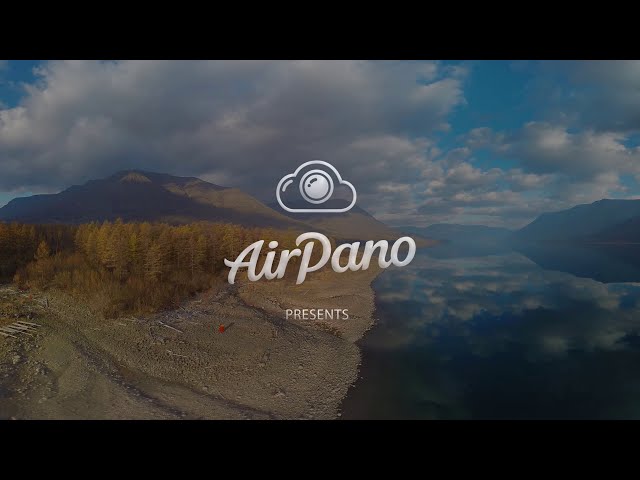 360 Putorana Plateau Russia 4K aerial video图1