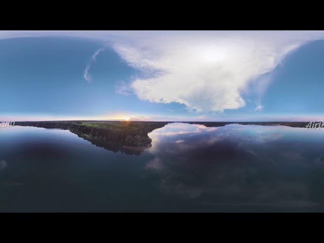360 Istra Reservoir Russia 4 aerial video图3
