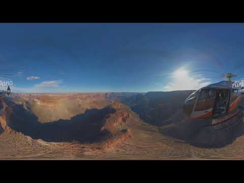 Grand Canyon USA Aerial 360 video in 4K