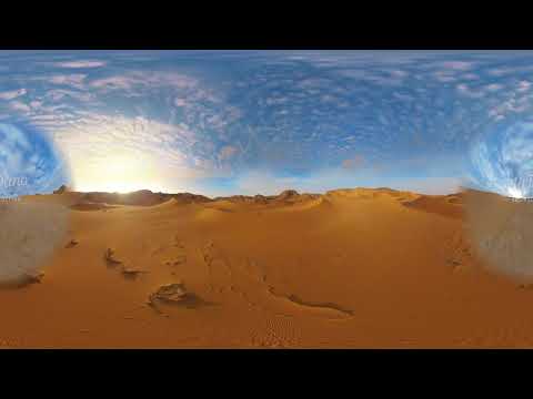 Sahara Desert Algeria Aerial 360 video in 5K