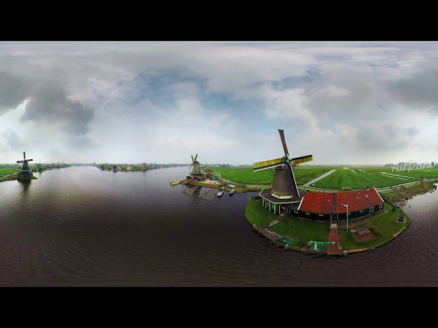 360 Holland Windmills Part II 4 aerial video图1