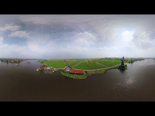 360 Holland Windmills Part II 4 aerial video图3