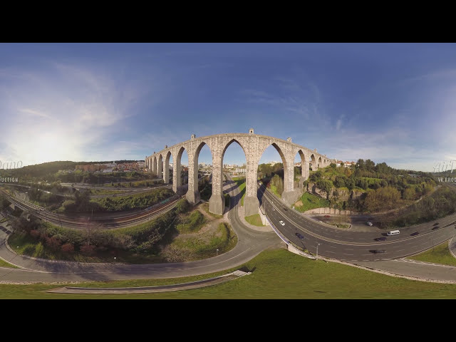 360 Lisbon Portugal 5K aerial video图2