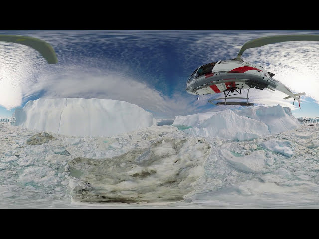360 Icebergs of Greenland Part V 4 aerial video图3
