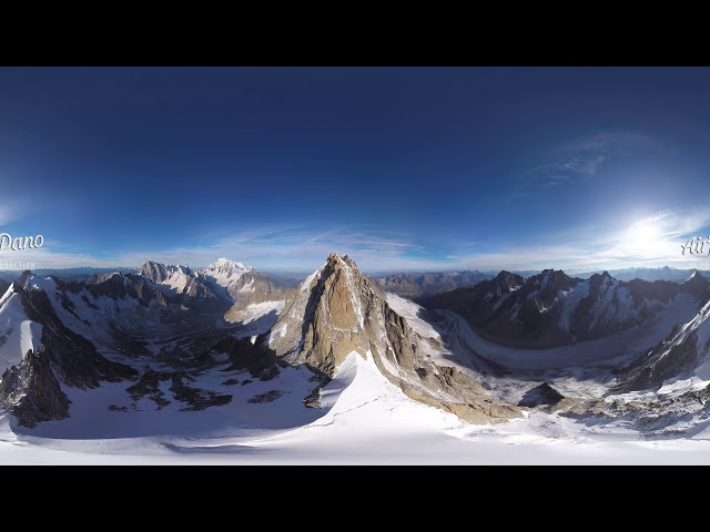 360 Mont Blanc Italy-France Part I 4 aerial video图2