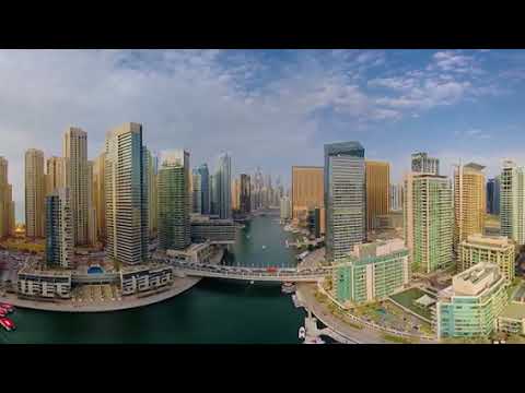 United Arab Emirates Aerial 360 video in 6K Virtual travel to Middle East图1