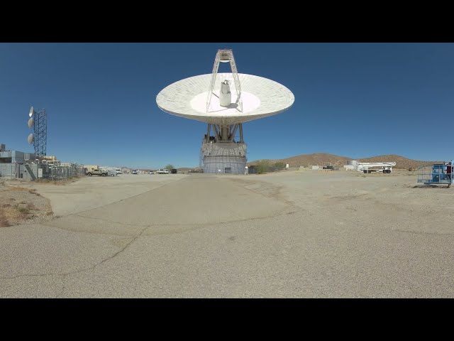 Explore NASAs 70-Meter Deep Space Communications Dish 360 Video