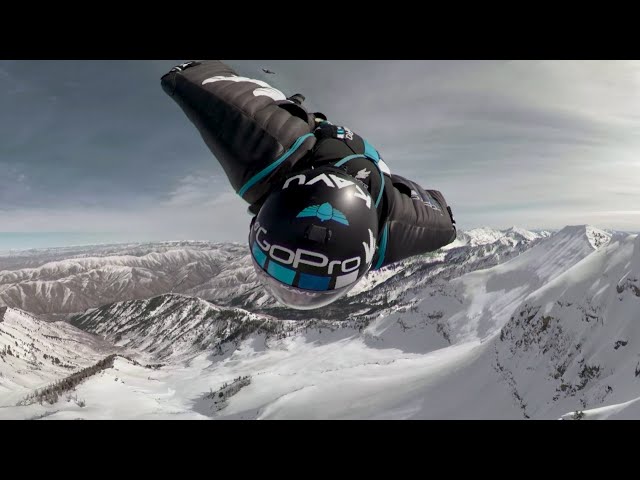 GoPro Fusion: Snowy Proximity Wingsuit with Marshall Miller in 360 4K VR图1