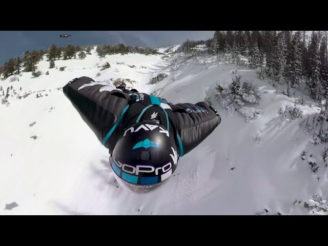GoPro Fusion: Snowy Proximity Wingsuit with Marshall Miller in 360 4K VR图2