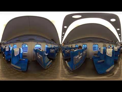 Shinkansen Japans bullet train 360 video in 8K图3
