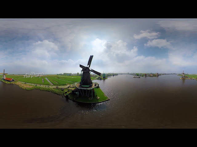 360 Holland Windmills Part I 4 aerial video图1