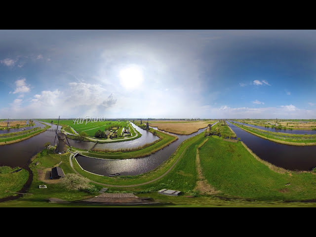 360 Holland Windmills Part I 4 aerial video图3
