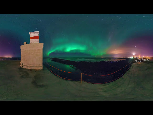 360 Polar lights in Iceland 4 video图1