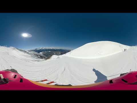 Rosa Khutor Ski Resort Southern slope Sochi Russia 360 video in 4K