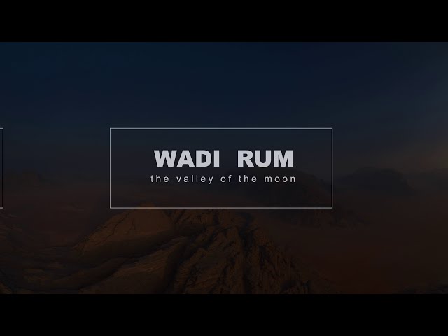 360 video Wadi Rum Desert The Valley of the Moon Jordan 8K aerial video图1