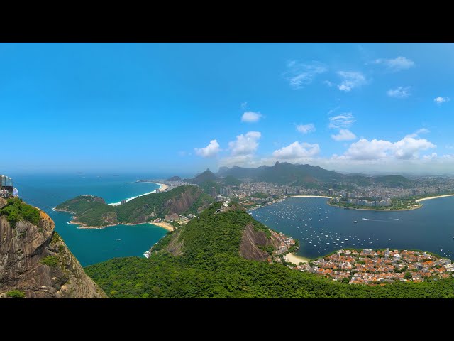 Rio de Janeiro City Landscapes Aerial 360 video in 12K图1