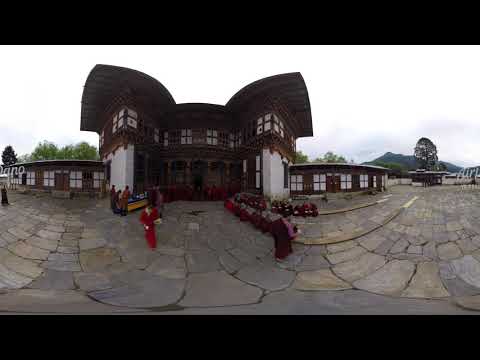The Kingdom of Bhutan Aerial 360 video in 4K图2