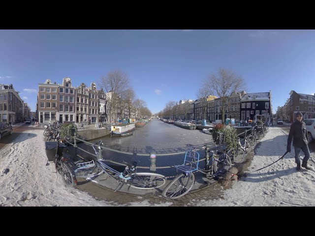 Amsterdam in Winter VR - 6K 3D Video图2