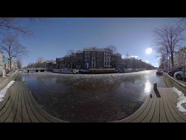 Amsterdam in Winter VR - 6K 3D Video图3