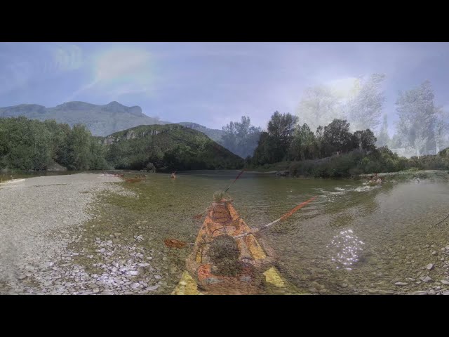 Kayaking in France VR - Gorges du Tarn - 6K 360 Video图2