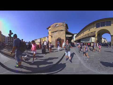 A Guided VR City Tour Of Florence Tuscany - 8K 360 3D Video图2
