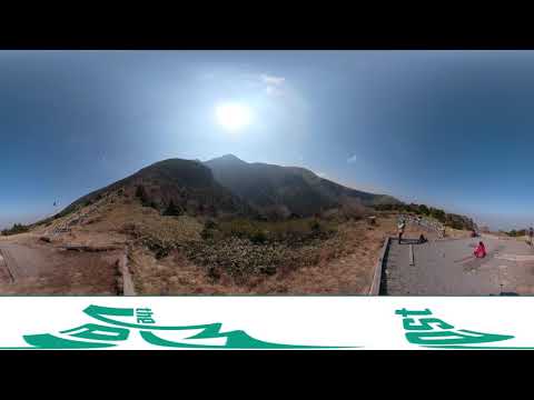 [360 vr] Koreas Autumn Mountain Hanra Mountain图2