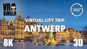 安特卫普360VR导游-虚拟城市之旅-8K立体360视频