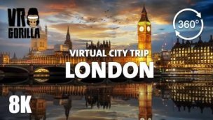 360VR中的伦敦导游-虚拟城市之旅-8K360视频