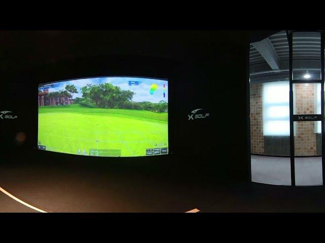 VR36057千鱿鱼游戏和高尔夫模拟器鱿鱼游戏屏幕高尔夫图