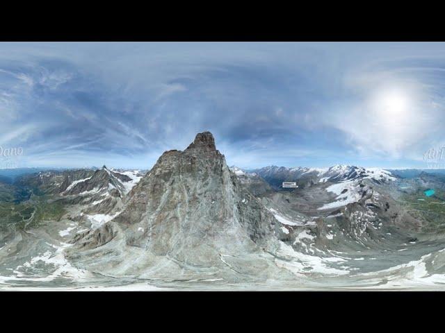 瑞士马特洪峰采尔马特8K空中360视频图