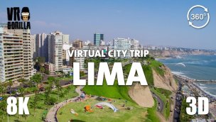 秘鲁利马360VR导览-虚拟城市之旅-8K立体360视频